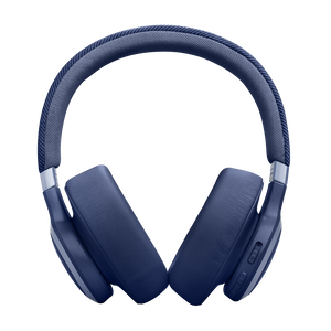 JBL Live 770NC - Blue - Wireless Over-Ear Headphones with True Adaptive Noise Cancelling - Back